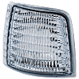 4-Piece Kit, Front, Driver and Passenger Side Turn Signal Light, Without bulb(s), Below Headlamp, Includes (2) Turn Signal Light and (2) Corner Light