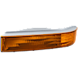 4-Piece Kit Front, Driver and Passenger Side Turn Signal Light, Without bulb(s), Includes (2) Turn Signal Light and (2) Headlight Door