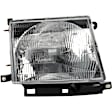 4-Piece Kit Driver and Passenger Side Halogen Headlight, Includes (2) Headlight and (2) Turn Signal Light