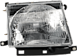 4-Piece Kit Driver and Passenger Side Halogen Headlight, Includes (2) Headlight and (2) Turn Signal Light