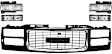5-Piece Kit Grille Black, Includes (1) Grille Assembly, (2) Headlight, and (2) Turn Signal Light