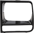 1999 Jeep Cherokee - 6-Piece Kit Driver and Passenger Side Headlight Door, Primed,  Includes (2) Headlight Door, (2) Side Marker, and (2) Turn Signal Light
