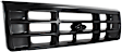 1995 Ford F-150 - 9-Piece Kit Grille, Painted Black,  Includes (1) Corner Light, (1) Grille Assembly, (1) Header Panel, (2) Headlight, (2) Headlight Door, and (2) Turn Signal Light