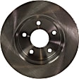 2005 Pontiac G6 - 2-Wheel Set Rear Brake Disc and Pad Kit, Plain Surface, 5 Lugs, 270 mm, Ceramic, 3.5L 6Cyl, Pro-Line Series Includes (2) Disc and (1) Pad Set