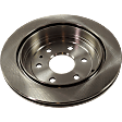 2009 Saturn Outlook - 8-Piece Kit Front and Rear Brake Disc and Pad Kit, Plain Surface, 6 Lugs, Front-Ceramic/Rear-Semi-Metallic, 3.6L 6Cyl, Pro-Line Series  Includes (4) Brake Disc and (2) Brake Pad Set