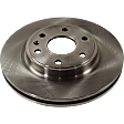 2009 Saturn Outlook - 8-Piece Kit Front and Rear Brake Disc and Pad Kit, Plain Surface, 6 Lugs, Front-Ceramic/Rear-Semi-Metallic, 3.6L 6Cyl, Pro-Line Series  Includes (4) Brake Disc and (2) Brake Pad Set