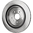 2013 Cadillac CTS - 2-Wheel Set Rear Brake Disc and Pad Kit, Natural Finish, Plain Surface, 5 Lugs, 339.09 mm, Ceramic, Heavy Duty Brakes (J55), FLEX, 3.6L 6Cyl, Pro-Line Series Includes (2) Brake Disc and (1) Brake Pad Set