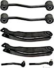 6-Piece Kit Front, Driver and Passenger Side, Upper Control Arm Kit, Includes (2) Control Arm, (2) Sway Bar Link, and (2) Tie Rod End