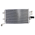 2004 Volkswagen Jetta - 4-Piece Kit A/C Condenser, 1.8L 4Cyl,  Includes (1) A/C Condenser, (2) Cooling Fan Assembly, and (1) Radiator