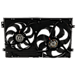 2004 Volkswagen Jetta GLS - 3-Piece Kit A/C Condenser, 2.0L 4Cyl,  Includes (1) A/C Condenser, (1) Cooling Fan Assembly, and (1) Radiator