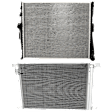 2-Piece Kit A/C Condenser, includes (1) A/C Condenser and (1) Radiator, 3.0L Eng., 6 Cyl.