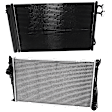 2011 BMW Z4 sDrive30i - 2-Piece Kit A/C Condenser, 3.0L 6Cyl,  Includes (1) A/C Condenser and (1) Radiator