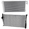 2012 BMW Z4 sDrive35is - 2-Piece Kit A/C Condenser, 3.0L 6Cyl,  Includes (1) A/C Condenser and (1) Radiator