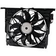 2012 BMW 550i - 2-Piece Kit A/C Condenser, 4.4L 8Cyl,  Includes (1) A/C Condenser and (1) Cooling Fan Assembly