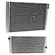 2012 BMW 740Li - 2-Piece Kit A/C Condenser, 3.0L 6Cyl,  Includes (1) A/C Condenser and (1) Radiator