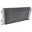 2015-2016 BMW M235i xDrive - 2-Piece Kit A/C Condenser, includes (1) A/C Condenser and (1) Radiator, 2.0L Eng., 4 Cyl., (435I/M235I, 3.0L Eng., 6 Cyl.)