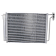 3-Piece Kit A/C Condenser, Includes (1) A/C Condenser, (1) Cooling Fan Assembly and (1) Radiator