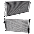 2-Piece Kit A/C Condenser, includes (1) A/C Condenser and (1) Radiator, 3.0L Eng., 6 Cyl.