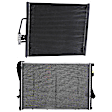 2-Piece Kit A/C Condenser, includes (1) A/C Condenser and (1) Radiator, 2.8L Eng., 6 Cyl.