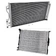 2-Piece Kit A/C Condenser, includes (1) A/C Condenser and (1) Radiator, 3.0L Eng., 6 Cyl.