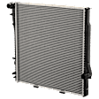 2005 BMW X5 - 3-Piece Kit A/C Condenser, 3.0L 6Cyl,  Includes (1) A/C Condenser, (1) Cooling Fan Assembly, and (1) Radiator