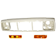 3-Piece Kit Header Panel, Thermoplastic, PTM, Includes Turn Signal Light