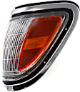 1996 Toyota Tacoma - 5-Piece Kit Grille, Chrome Shell with Painted Black Insert, 4WD, Includes (2) Corner Light, (1) Grille Assembly, and (2) Headlight