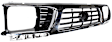 1996 Toyota Tacoma - 5-Piece Kit Grille, Chrome Shell with Painted Black Insert, 4WD, Includes (2) Corner Light, (1) Grille Assembly, and (2) Headlight