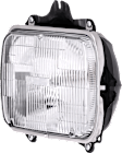 1996 Toyota Tacoma - 5-Piece Kit Grille, Chrome Shell with Painted Black Insert, 4WD, Includes (2) Corner Light, (1) Grille Assembly, and (2) Headlight