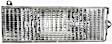 1991-1996 Jeep Cherokee - 7-Piece Kit Grille Chrome Shell with Painted Black Insert, Mid-Size, Includes (1) Grille Assembly, (2) Headlight Door, (2) Side Marker, and (2) Turn Signal Light