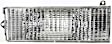 1991-1996 Jeep Cherokee - 7-Piece Kit Grille Chrome Shell with Painted Black Insert, Mid-Size, Includes (1) Grille Assembly, (2) Headlight Door, (2) Side Marker, and (2) Turn Signal Light