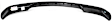 2002 GMC Sierra 2500 SL - 5-Piece Kit Front Bumper, Painted Black, Includes (1) Bumper, (1) Bumper Trim, (2) Fog Light, and (1) Valance