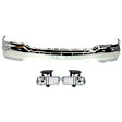 2001 GMC Yukon - 3-Piece Kit Front Bumper, Chrome, Sport Utility, Includes (1) Bumper and (2) Fog Light