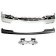 4-Piece Kit, Front Bumper, Chrome, Includes (1) Bumper, (1) Bumper Trim, and (2) Fog Light