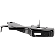 1989 Toyota Pickup - 5-Piece Kit Front Bumper, RWD, Painted Black, Includes (1) Bumper, (2) Bumper Bracket, and (2) Turn Signal Light