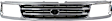 1993-1998 Toyota T100 - 3-Piece Kit Grille Chrome Shell with Painted Black Insert, Includes (2) Corner Light and (1) Grille Assembly