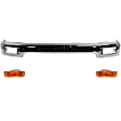 3-Piece Kit, Front Bumper, Sport Utility, Chrome, Includes (1) Bumper and (2) Turn Signal Light