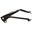 1996-1998 Toyota 4Runner - 4-Piece Kit, Front, Driver and Passenger Side Bumper, Sport Utility, Painted Black, Includes (1) Bumper, (2) Bumper Bracket, and (1) Valance