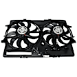 2013 Audi S5 Base - 3-Piece Kit A/C Condenser, Coupe, 3.0L 6Cyl,  Includes (1) A/C Condenser, (1) Cooling Fan Assembly, and (1) Radiator