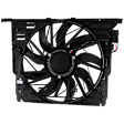 2012 BMW 535i xDrive - 3-Piece Kit A/C Condenser, 3.0L 6Cyl,  Includes (1) A/C Condenser, (1) Cooling Fan Assembly, and (1) Radiator
