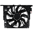 2012 BMW 535i xDrive - 3-Piece Kit A/C Condenser, 3.0L 6Cyl,  Includes (1) A/C Condenser, (1) Cooling Fan Assembly, and (1) Radiator