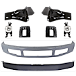 7-Piece Kit, Front Bumper, Paint to Match, Includes (1) Bumper, (4) Bumper Bracket, (1) Fog Light, and (1) Valance
