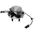 11-Piece Kit Steering Rack with Control Arms, Wheel Hubs, Tie Rod Ends, Ball Joints, and Sway Bar Links, Power, RWD
