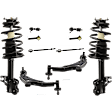 10-Piece Kit Fully Loaded Strut, Includes (2) Control Arm, (4) Tie Rod End, (2) Sway Bar Link and (2) Shock Absorber and Strut Assembly