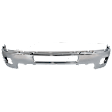 2014 Chevrolet Silverado 2500 HD - 6-Piece Kit Front Bumper, Chrome,  Includes (1) Bumper, (2) Bumper Bracket, (1) Bumper Trim, and (2) Valance