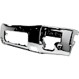 2005 Nissan Armada - 5-Piece Kit Front Bumper, Chrome, Sport Utility, Includes (1) Bumper, (2) Bumper End, and (2) Fog Light Cover