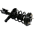 12-Piece Kit Fully Loaded Strut with Control Arm, Sway Bar Link, Tie Rod Adjusting Sleeve, and Tie Rod End