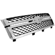 2012 Chevrolet Silverado 2500 HD LT - 5-Piece Kit Front Bumper, Chrome,  Includes (1) Bumper, (1) Bumper Trim, (1) Grille Assembly, and (2) Valance