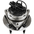 8-Piece Kit Front and Rear, Driver and Passenger Side Shock and Fully Loaded Strut, Includes (2) Loaded Strut, (2) Shock, (2) Sway Bar Link, and (2) Wheel Hub