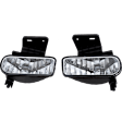 2000 Chevrolet Silverado 1500 - 4-Piece Kit Front Bumper, 4WD, Chrome, Includes (1) Bumper, (1) Bumper Trim, (2) Fog Light, and (1) Valance